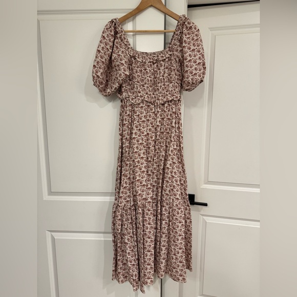 Rylee Cru Tenley dress “red rose” small - Picture 2 of 7